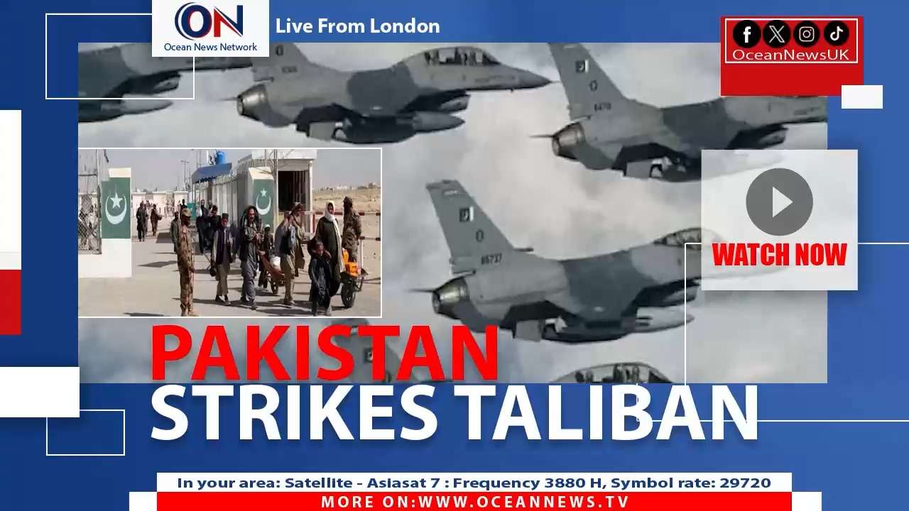 Pakistan Launches Fresh Airstrikes on Taliban Targets Near Jalalabad