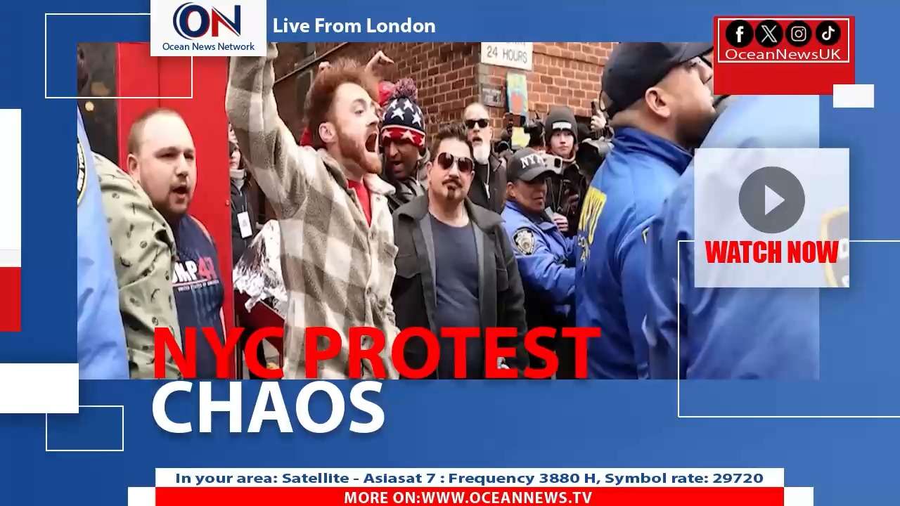 Protester Arrested After Suspicious Device Thrown at New York City Demonstration