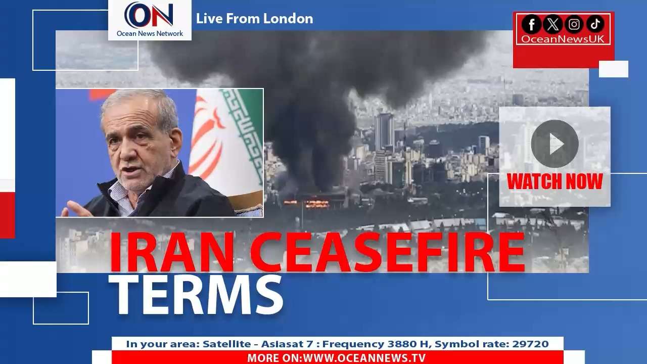 Iran Sets Three Conditions to End War With U.S. and Israel