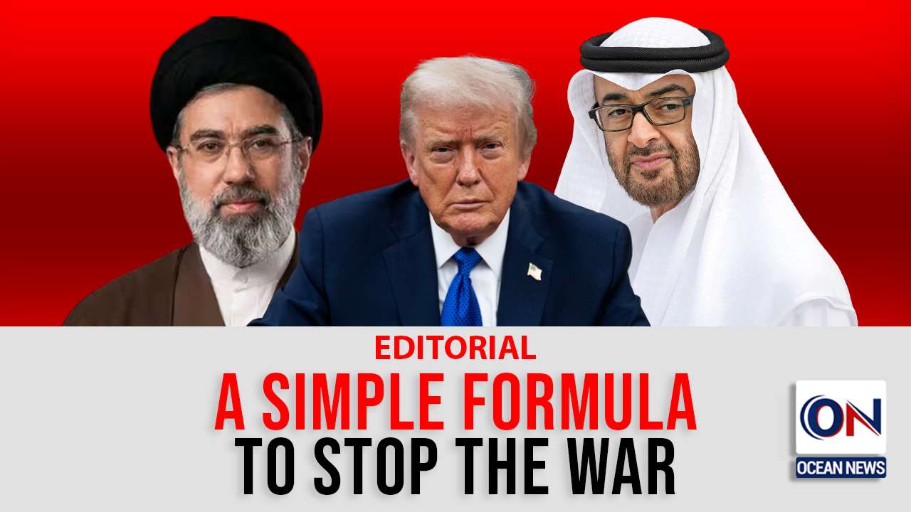 A Simple Formula To Stop The War