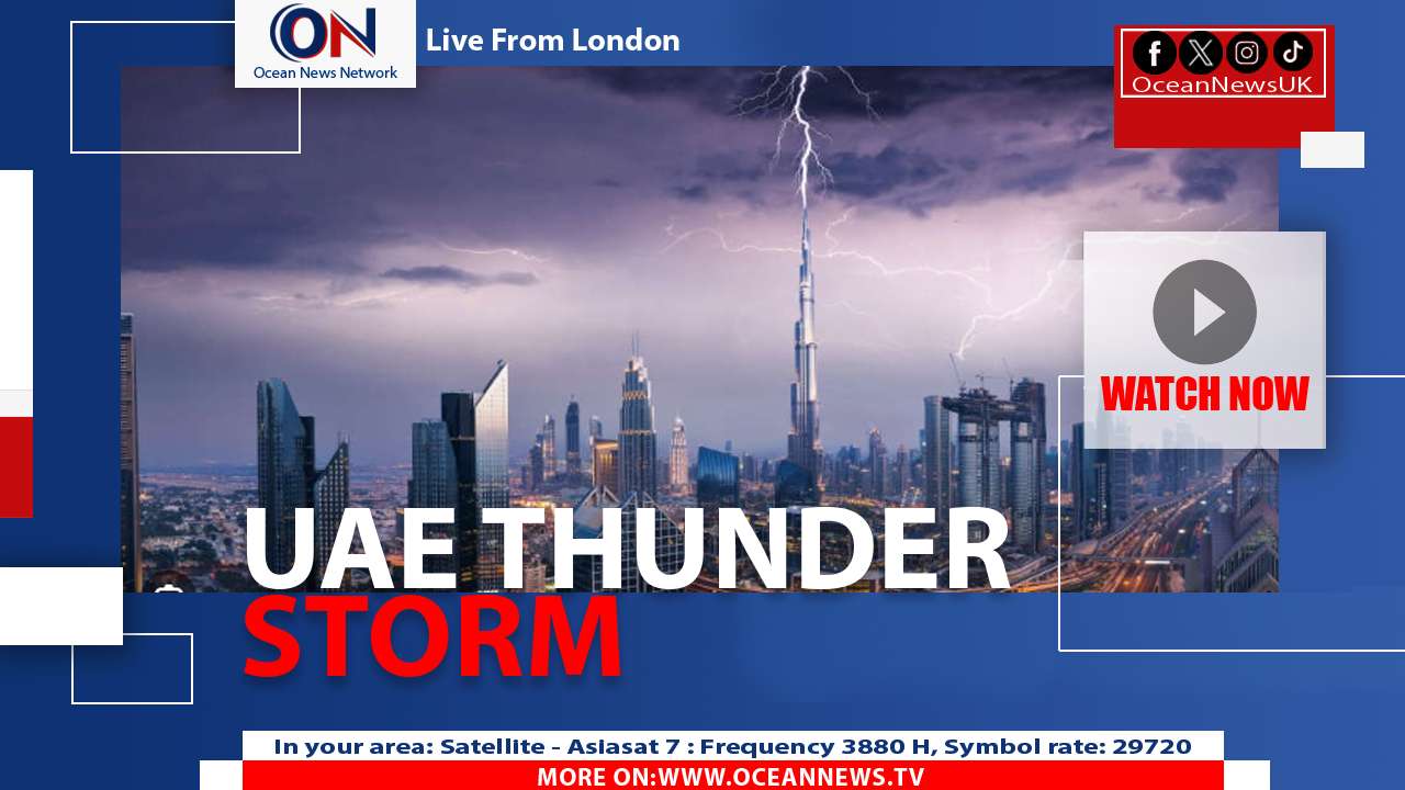 Rare UAE Thunderstorms Disrupt Travel, Light Up Skies