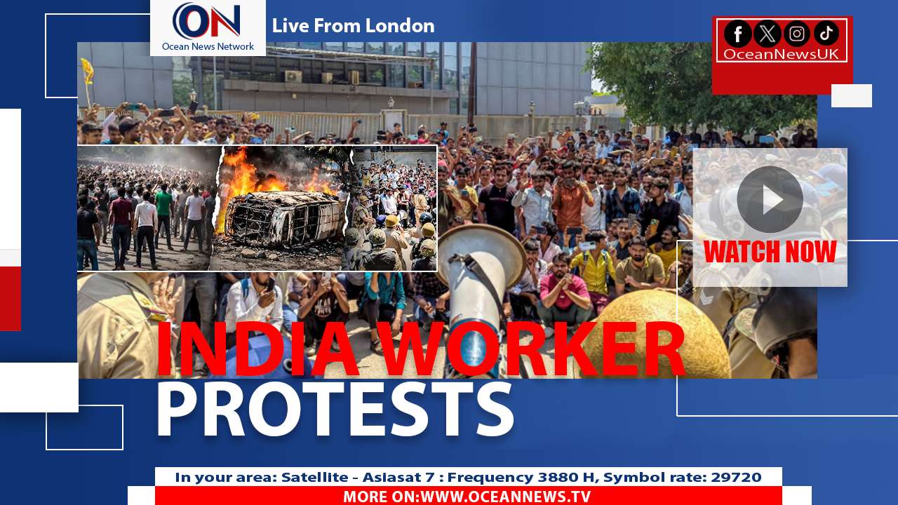 Noida Factory Workers Clash With Police Amid Wage Protests