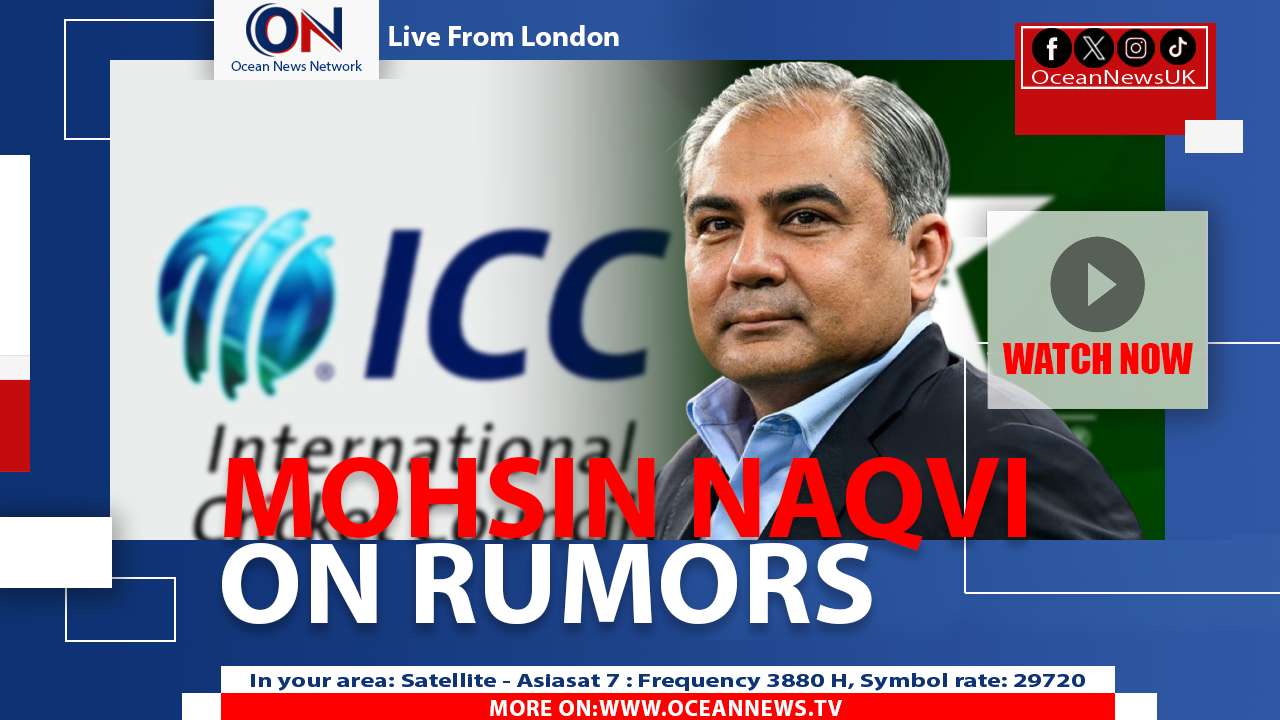 PCB Chief Mohsin Naqvi Dismisses ICC Chairman Rumors
