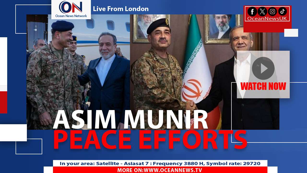 Pakistan’s Army Chief Meets Iran Leaders in Tehran