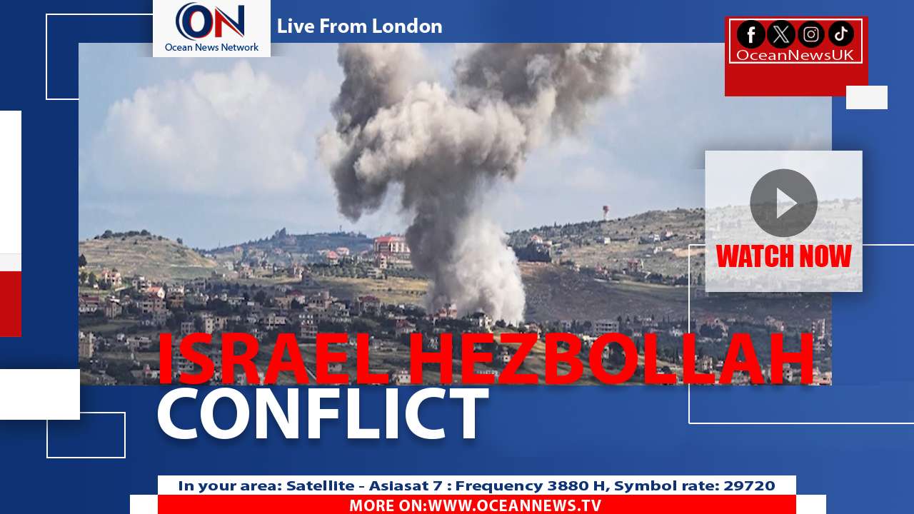 Smoke Rises as Israel-Hezbollah Border Tensions Escalate