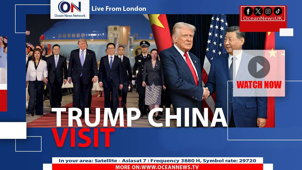 Trump Arrives in Beijing for High-Stakes Summit with Xi