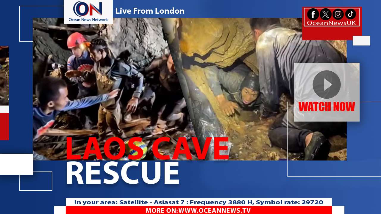 Laos Cave Rescue: First Villager Evacuated After Week Trapped