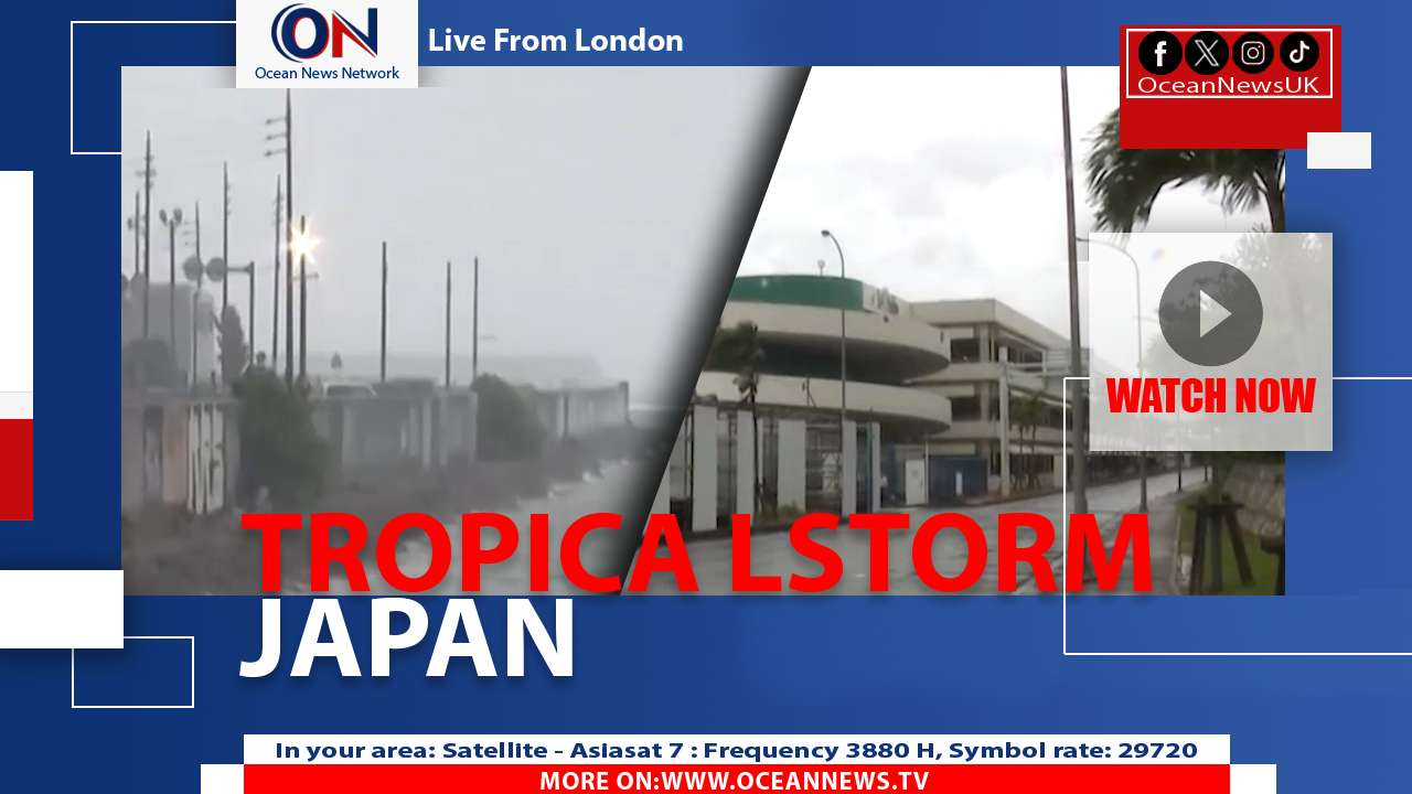 Severe Tropical Storm Disrupts Japan, Flights Cancelled