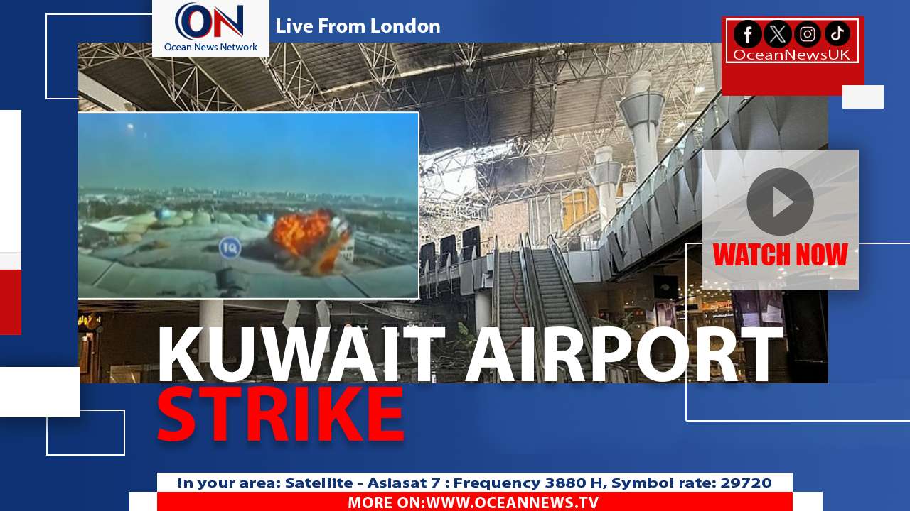 Drone Strike Hits Kuwait Airport, Footage Sparks Alarm