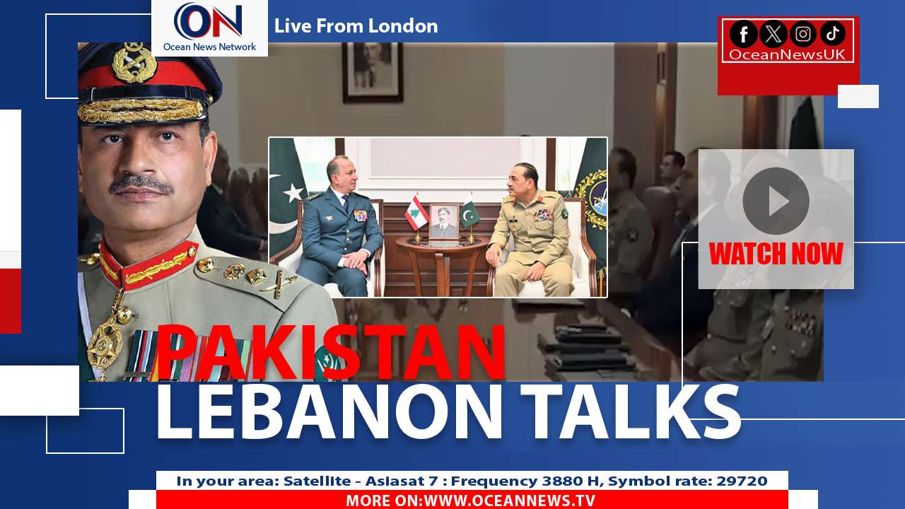 Pakistan, Lebanon Chiefs Discuss Security Amid Rising Tensions