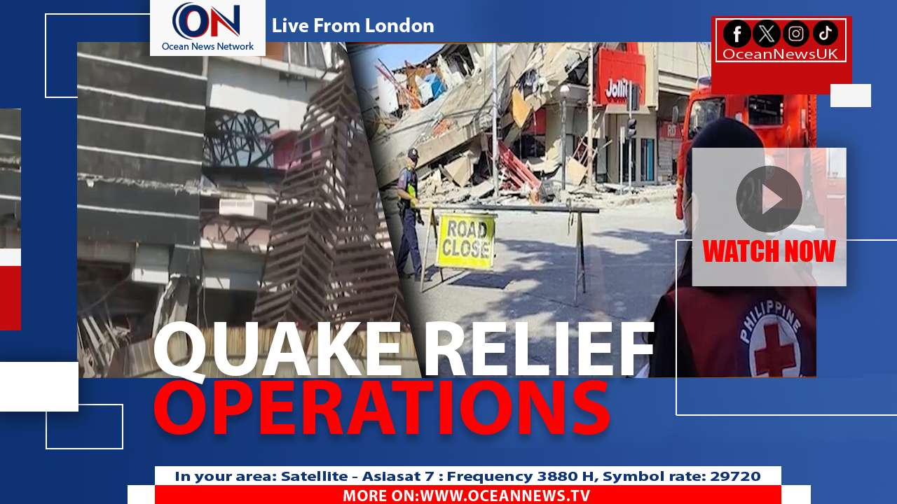Philippines Quake Kills 37, Thousands Displaced