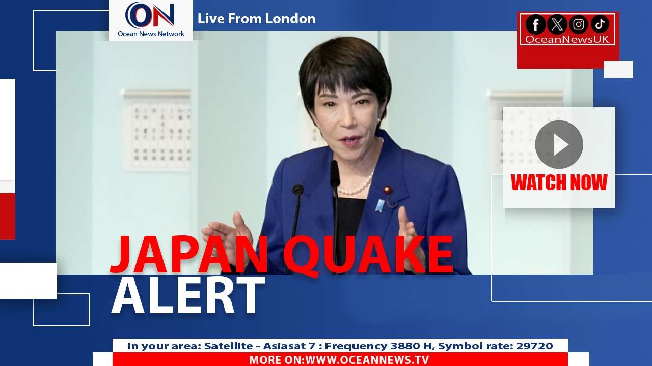 Quake Strikes Iwate, PM Takaichi Urges Vigilance