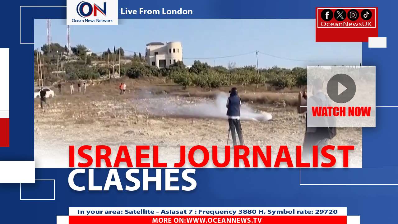 Israeli Forces Fire Tear Gas at Journalists in West Bank