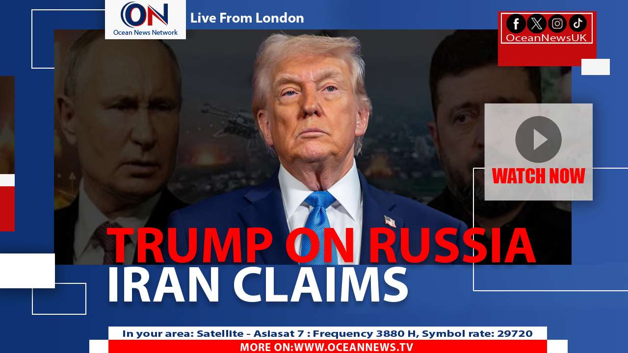 Trump Downplays Zelensky Claim of Russia-Iran Intel Sharing