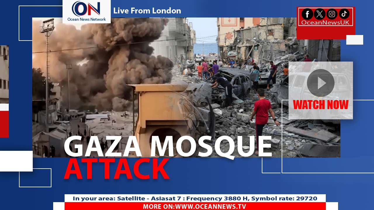 Israeli Airstrike Hits Gaza Mosque, Civilians Injured