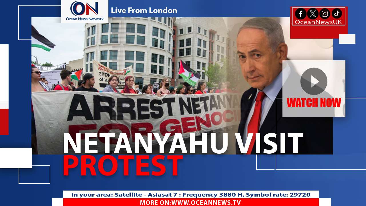 Protesters Confront Netanyahu in DC Hotel Lobby