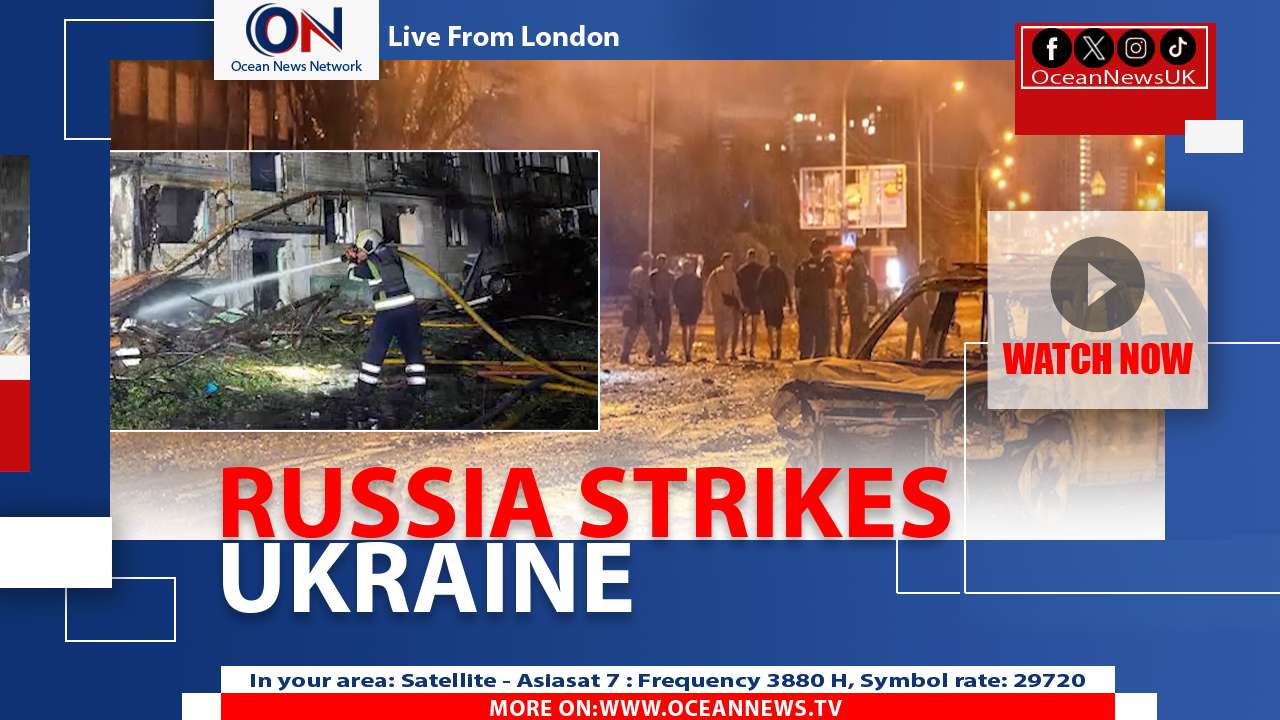 Russia Launches Overnight Missile & Drone Strikes Across Ukraine