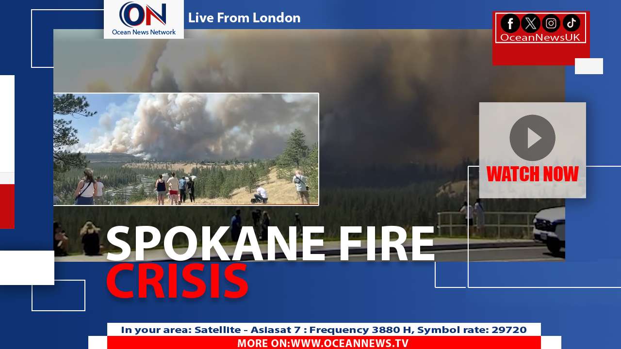 Spokane Wildfire Forces Evacuations as Crews Defend Homes