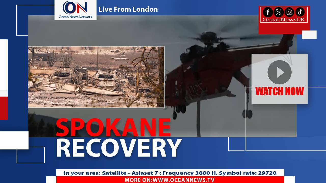 Spokane Wildfires Destroy 700+ Buildings, 64K Evacuated