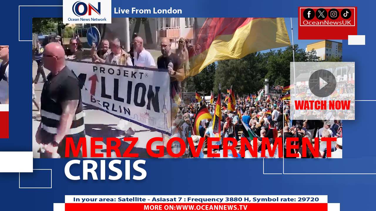 10,000 Protest in Plauen Against Merz Govt