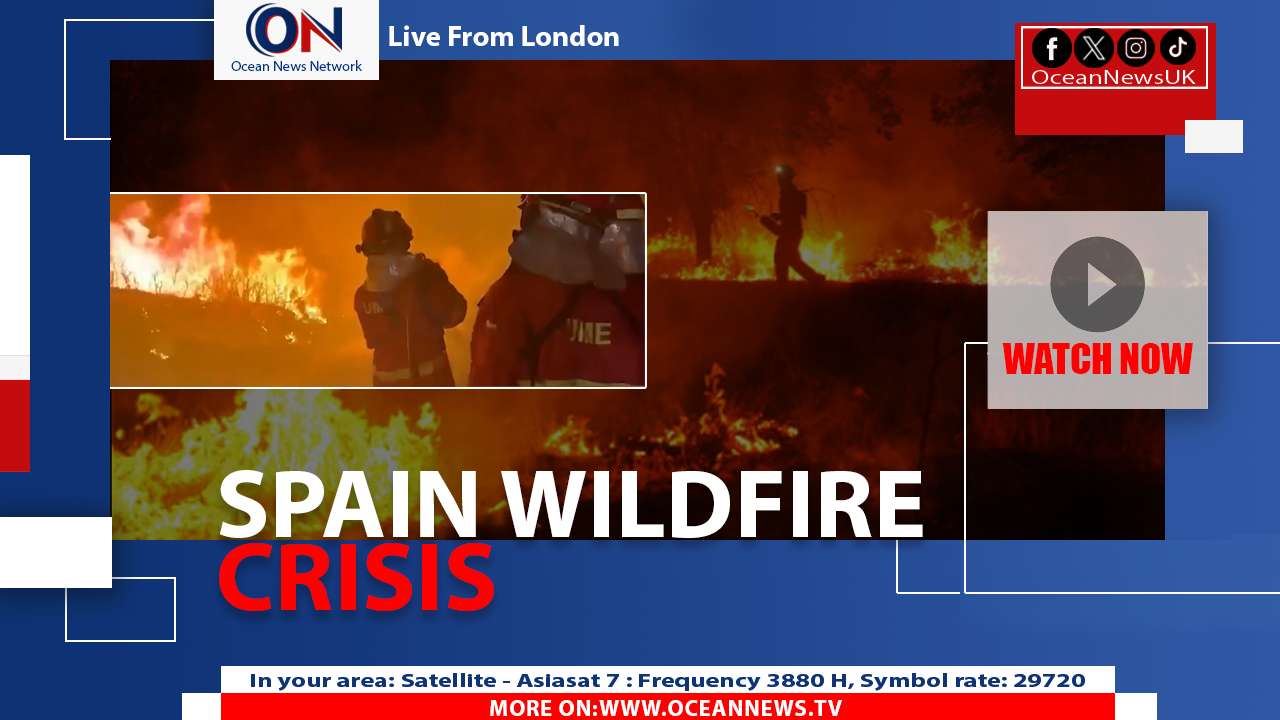 Tírig Wildfire Forces 700 Evacuations in Spain