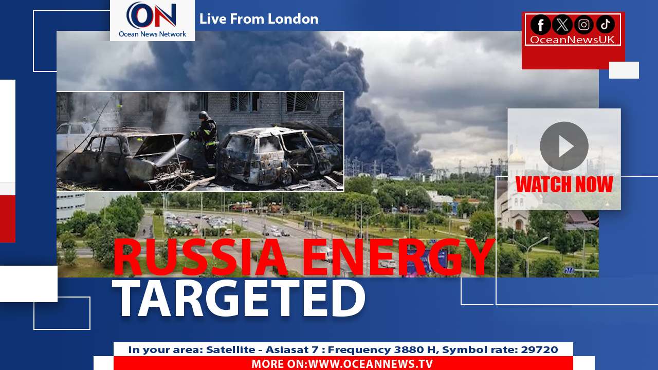 Ukrainian Drone Strike Hits Russian Oil Refinery