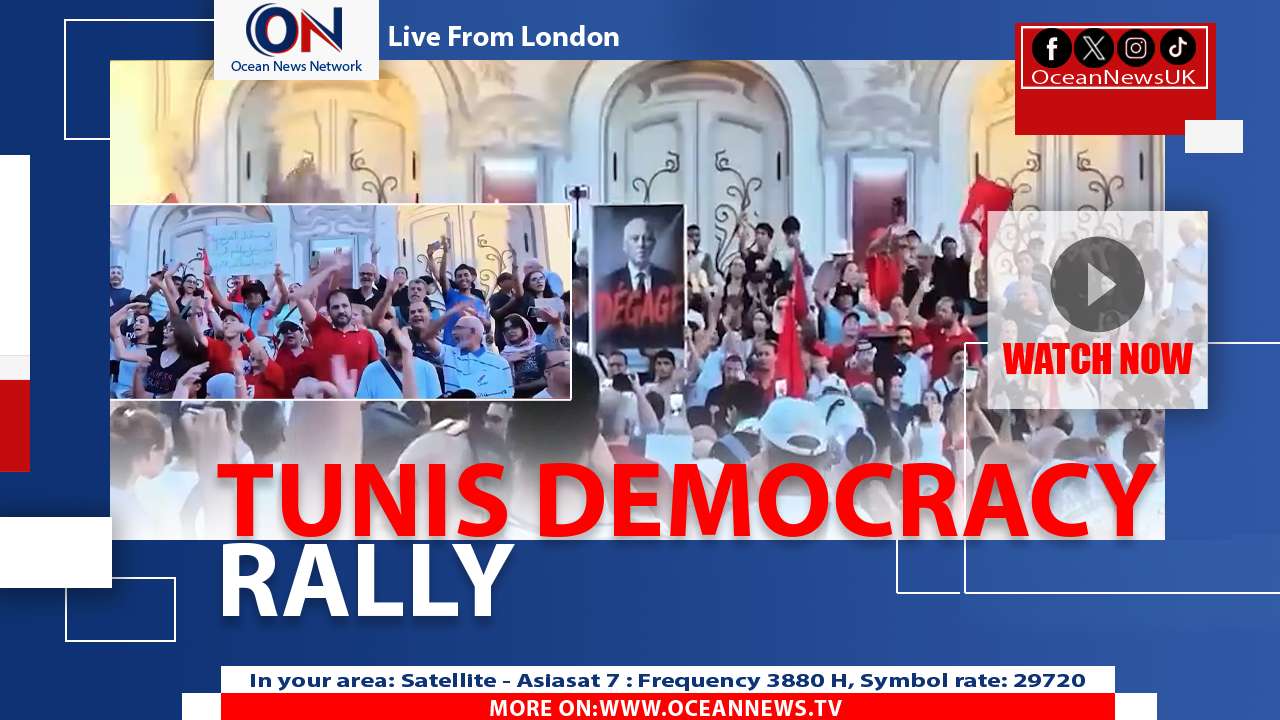 Tunis Protesters Demand Saied’s Exit, Democracy