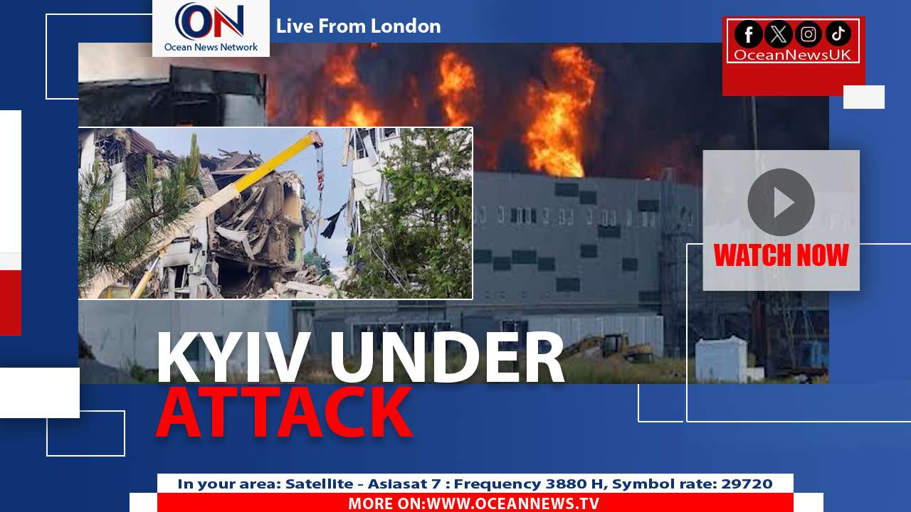 Russia Launches Overnight Barrage on Kyiv