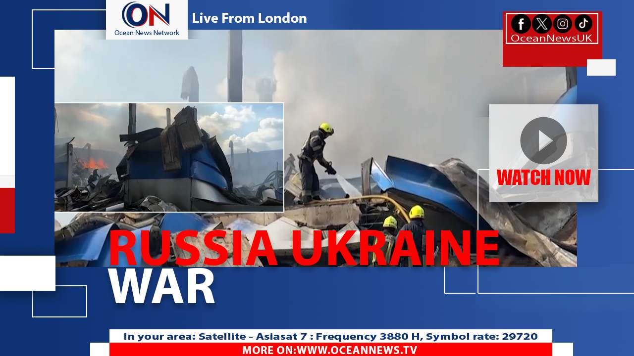 Russian Drones Hit Kyiv Warehouse Amid Talks