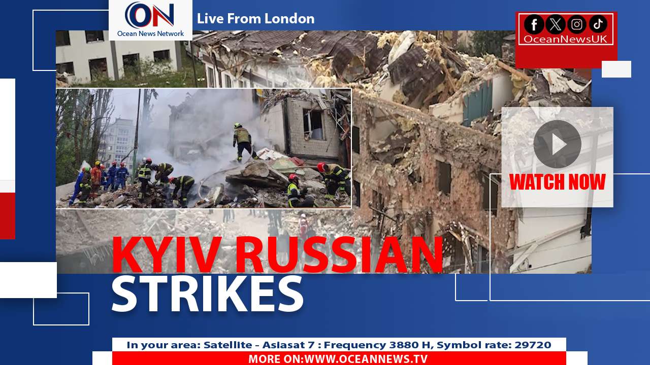 Russian Strikes Kill 5 in Kyiv After Pause