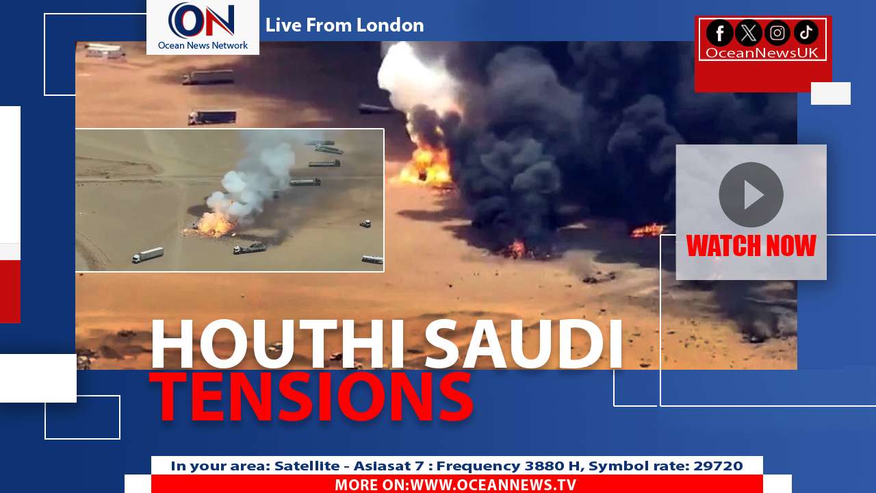 Houthis Attack Trucks at Saudi-Yemen Border