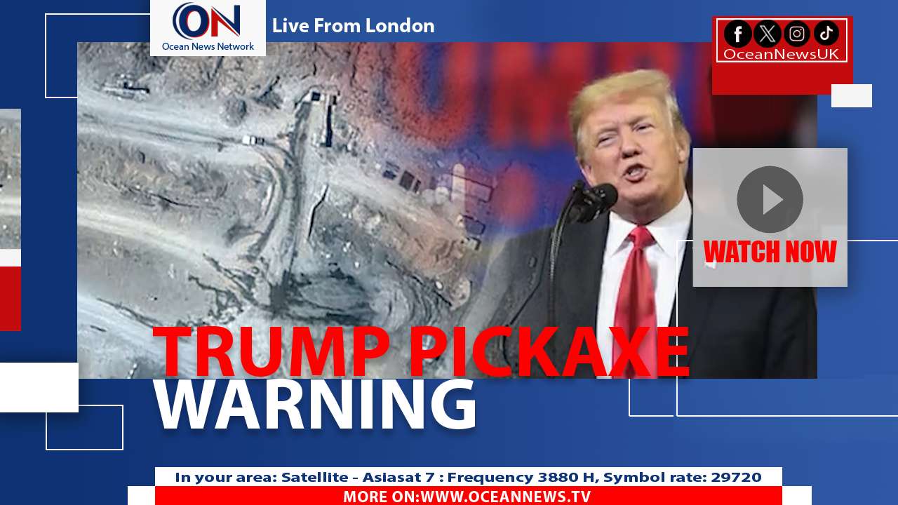 Trump Warns Iran Over Pickaxe Mountain Site