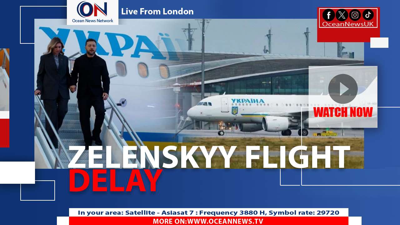 Zelenskyy’s Plane Delayed by Russian Drones in Moldova