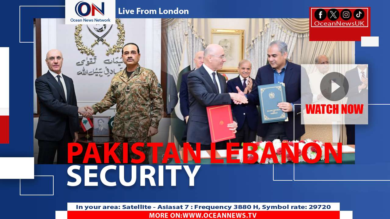 Pakistan, Lebanon Boost Security Cooperation
