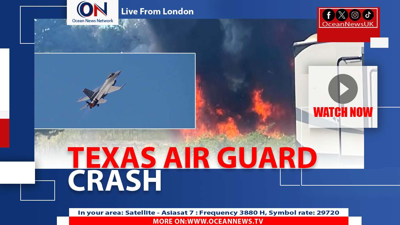 Texas Air National Guard F‑16 Crashes in Michigan