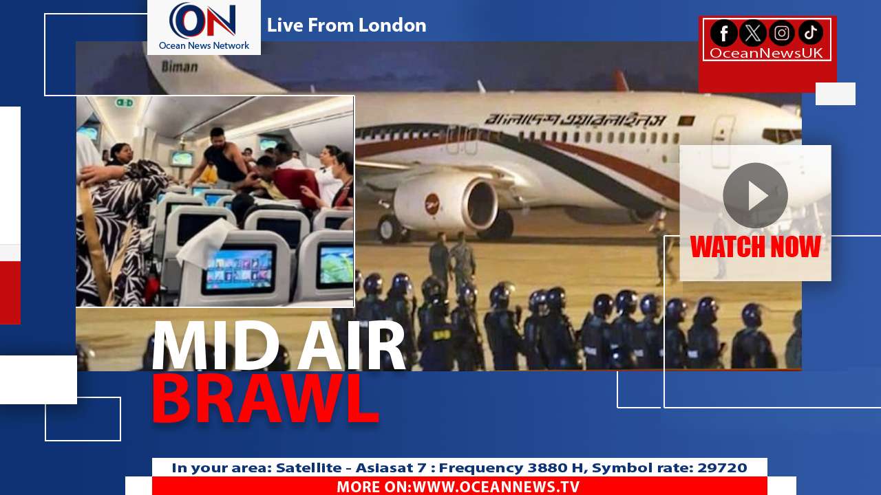 Chaos on Bangladesh‑London Flight as Passengers Fight