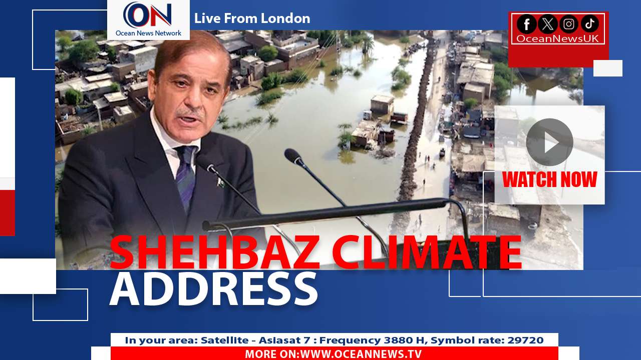 Shehbaz at UN: Pakistan Demands Climate Finance