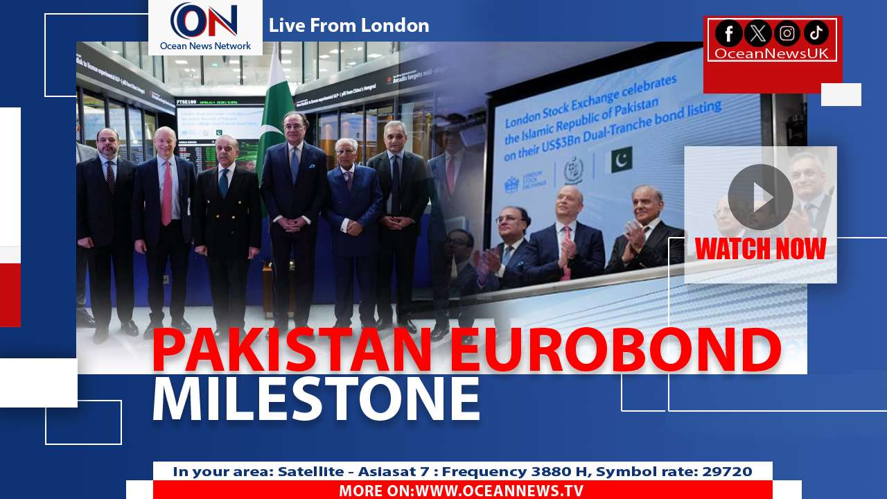 PM Shehbaz Opens London Stock Exchange as Pakistan Launches $3 Billion Eurobond