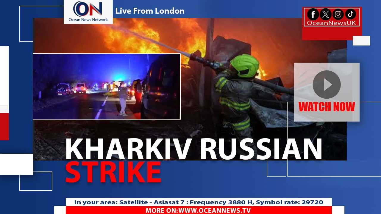 Russian Strike on Kharkiv Kills 1 as Massive Drone Attacks Hit Ukraine