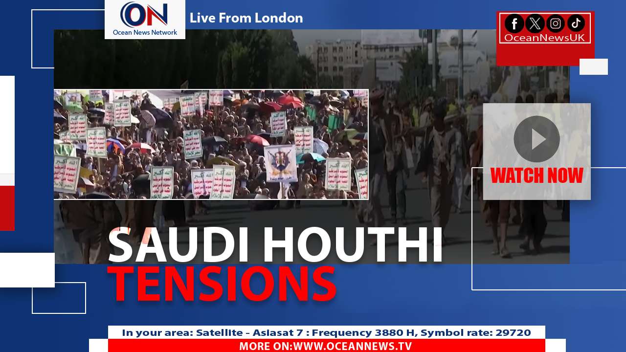 Thousands of Houthi Supporters Rally in Yemen After Saudi Airstrikes