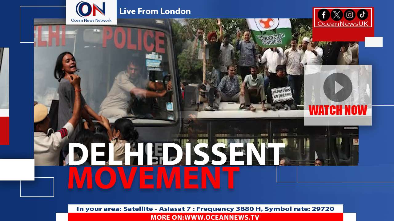 Mass Protests Erupt in New Delhi as Hundreds Detained Over Election Row
