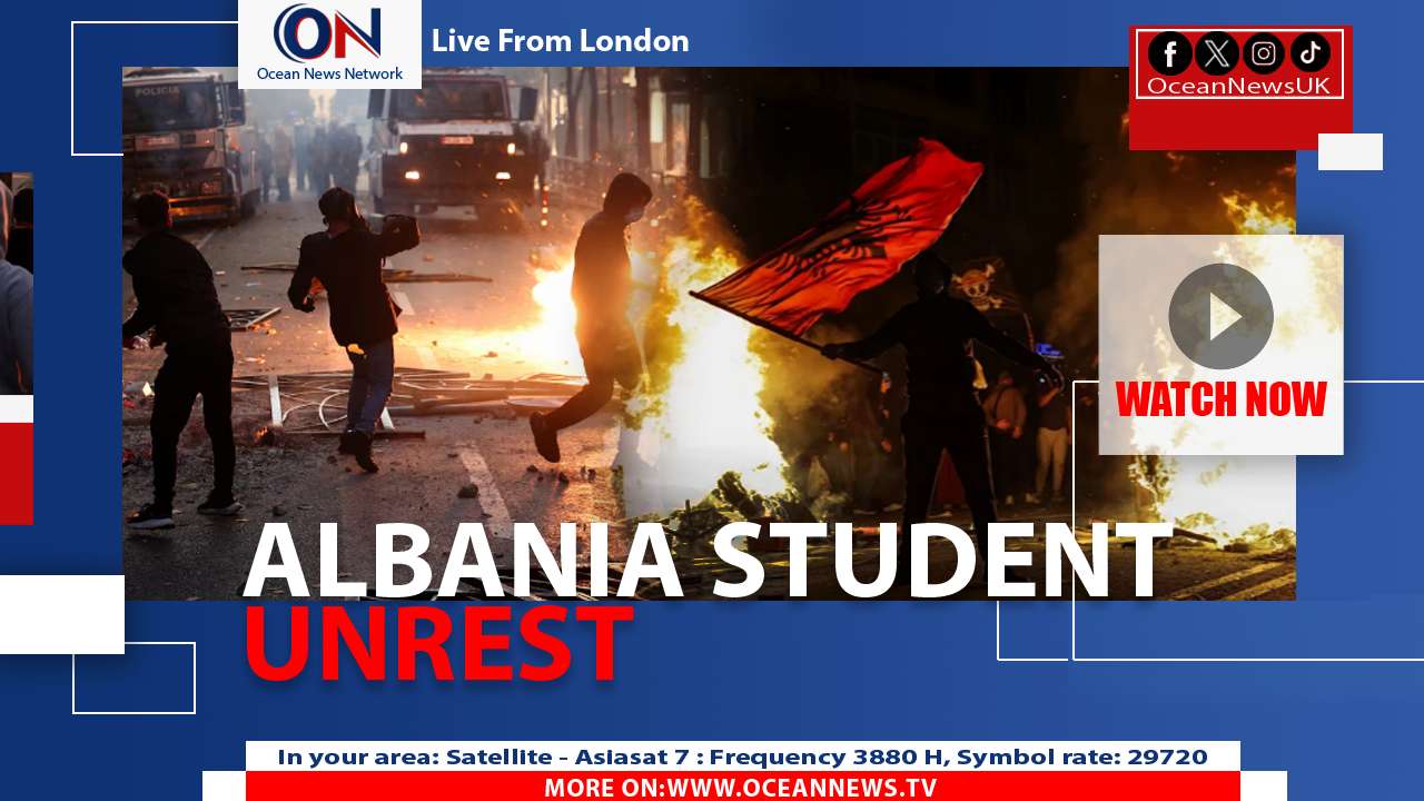 Violent Clashes Erupt as Albanian Student Protests Escalate