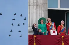 Flypast to celebrate King Charles's first official birthday - WATCH