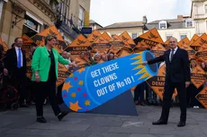 Watch: Lib Dems 'light circus canon' in latest by-election victory stunt